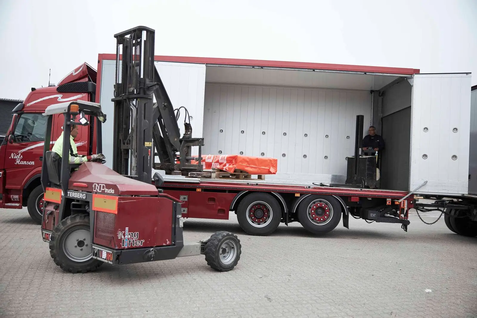 Trailer fra Niels Hansen Transport